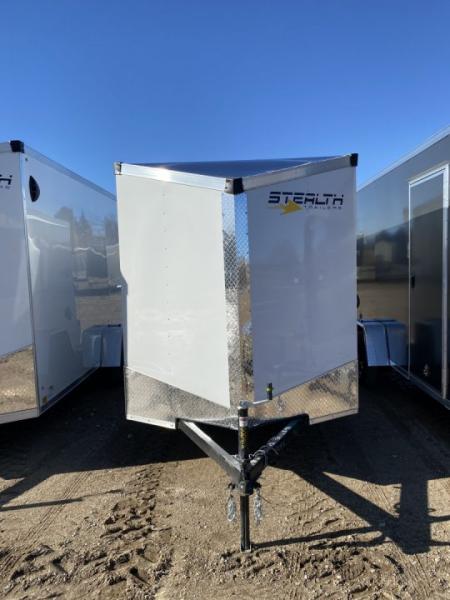 New 2026 Stealth Trailers 6X12 Cargo / Enclosed Trailer White