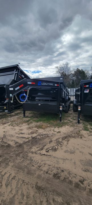 New 2026 Load Trail 83X16 3FT WALL 21K GOOSE NECK Dump Trailer