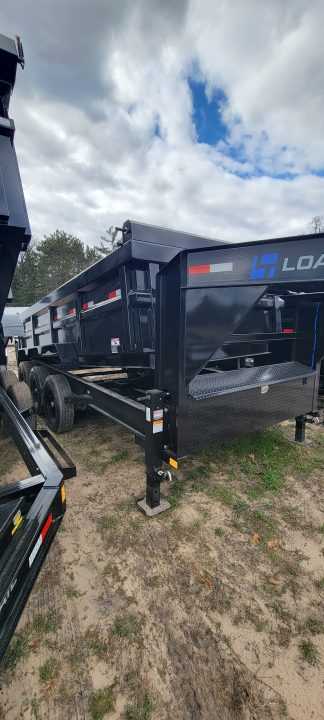 New 2026 Load Trail 83X16 3FT WALL 21K GOOSE NECK Dump Trailer