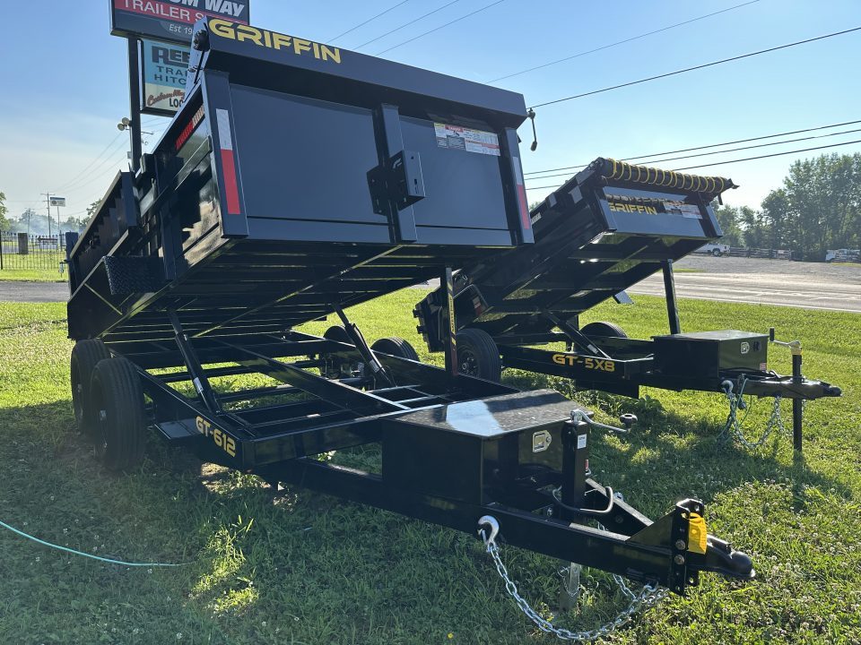 New 2026 GRIFFIN GT612 6x12 DUMP TRAILER