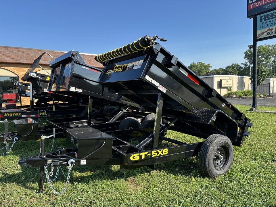New 2026 Griffin 5x8 GT508 Dump Trailer