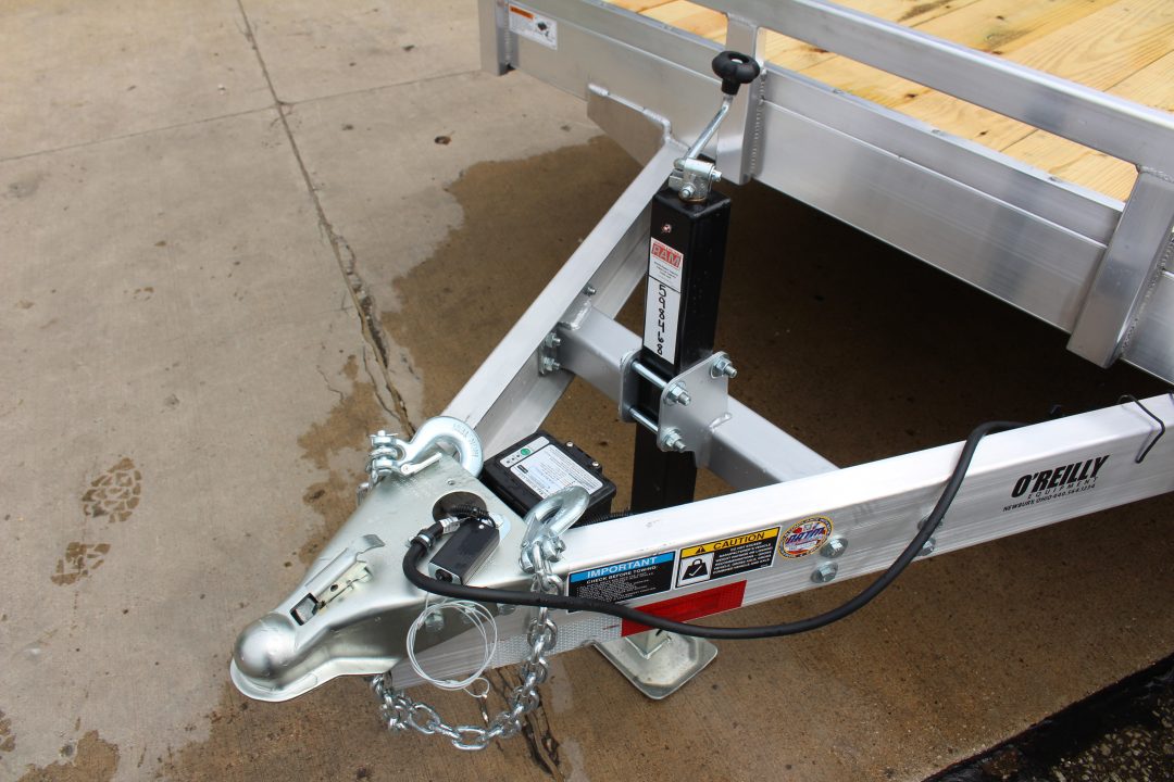 New 2026 H & H Trailer 7' x 20' Heavy Duty Aluminum Car Hauler - Slide In Ramps - 9900# GVW