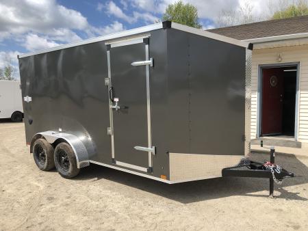 New 2026 Stealth Trailers 7X14 W/ 78  INTERIOR Cargo / Enclosed Trailer
