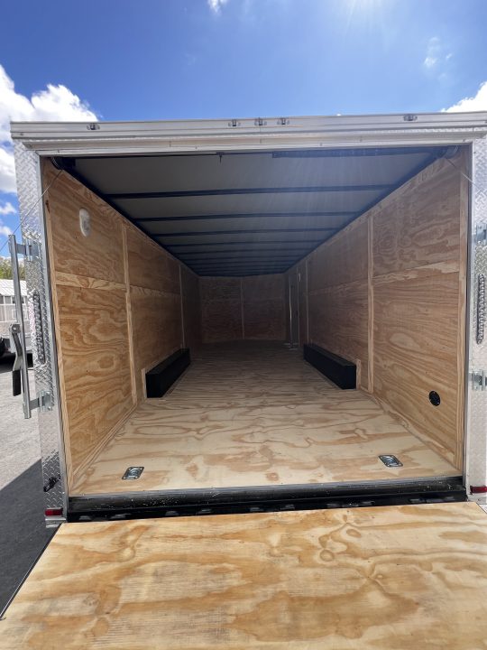New 2026 Panther Cargo 8.5X20+2ft V-Nose / .080 Polycore / 6'6" interior -7000 GVW