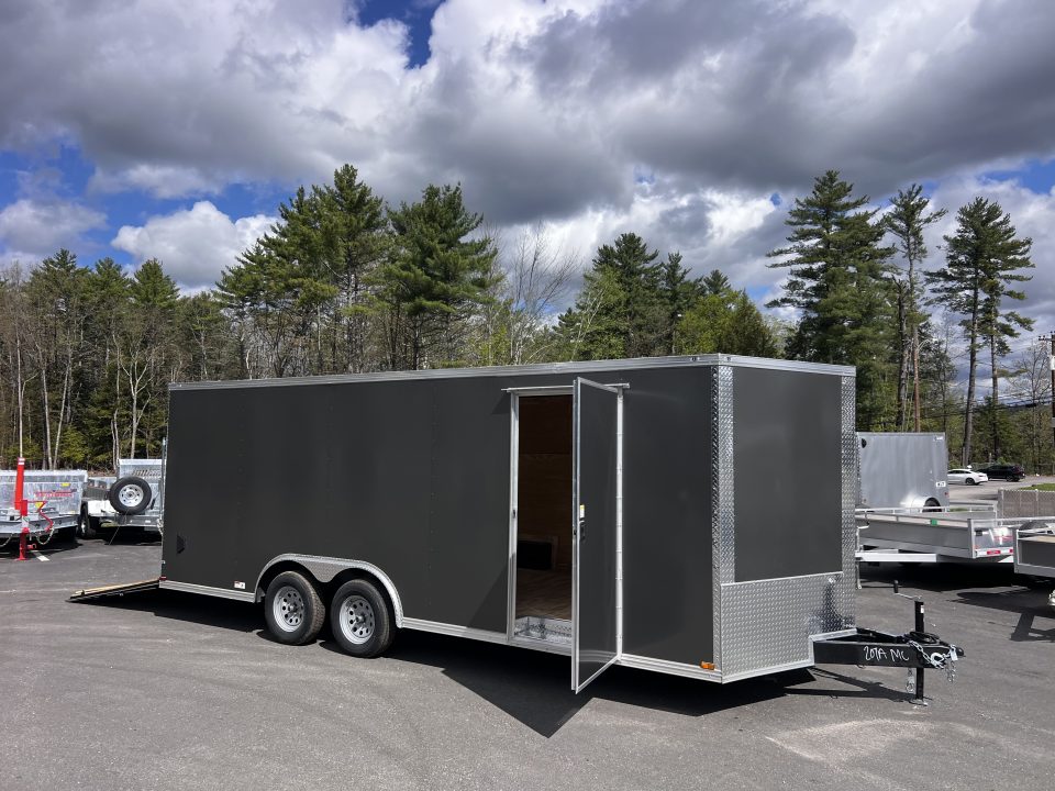 New 2026 Panther Cargo 8.5X20+2ft V-Nose / .080 Polycore / 6'6" interior -7000 GVW