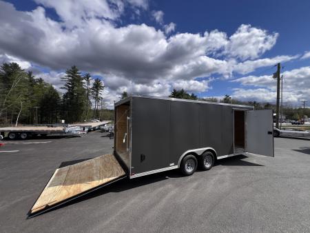 New 2026 Panther Cargo 8.5X20+2ft V-Nose / .080 Polycore / 6'6" interior -7000 GVW