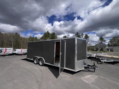 New 2026 Panther Cargo 8.5X20+2ft V-Nose / .080 Polycore / 6'6" interior -7000 GVW