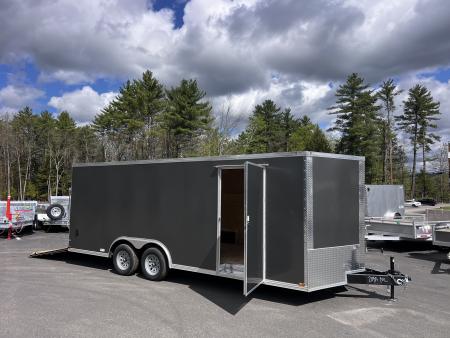 New 2026 Panther Cargo 8.5X20+2ft V-Nose / .080 Polycore / 6'6  interior -7000 GVW