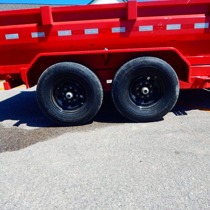 New 2026 Sure-Trac 7x12 12k Scissor Dump Dump Trailer