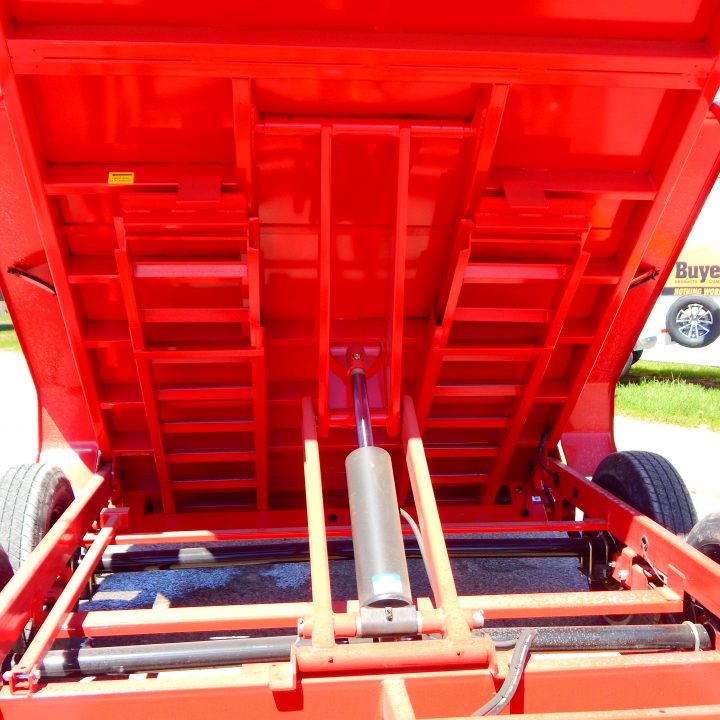 New 2026 Sure-Trac 7x12 12k Scissor Dump Dump Trailer