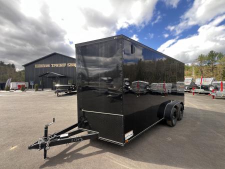 New 2026 Panther Cargo 7x16 +2ft V-Nose /.080 Polycore /Blackout Package/ Ext. Tongue/ 7' Interior Height - 7000 GVW