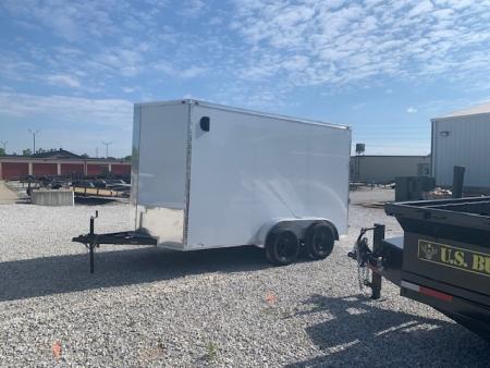 New 2026 Mammoth 7x12 TA, 7' interior height, 3.5k axles, .080 polycore Cargo / Enclosed Trailer