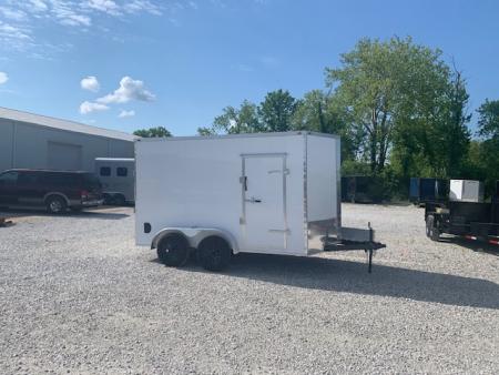 New 2026 Mammoth 7x12 TA, 7' interior height, 3.5k axles, .080 polycore Cargo / Enclosed Trailer