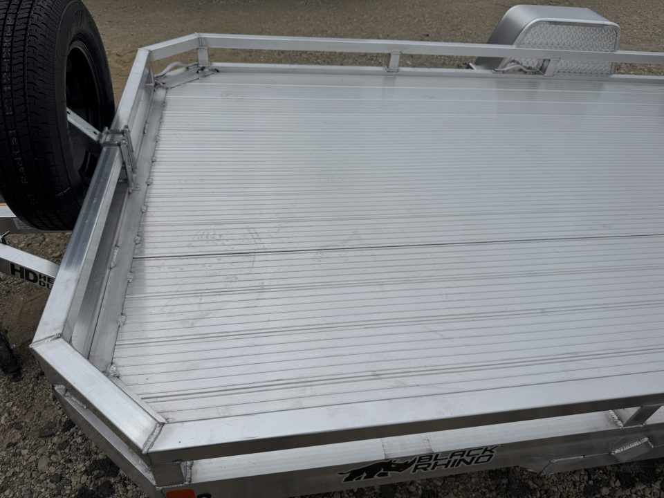 New 2026 Black Rhino LPS8112A Utility Trailer