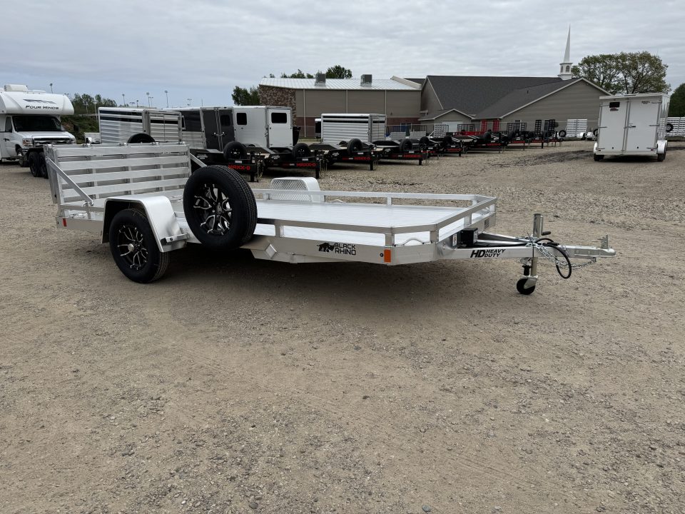 New 2026 Black Rhino LPS8114A-3.5 Utility Trailer