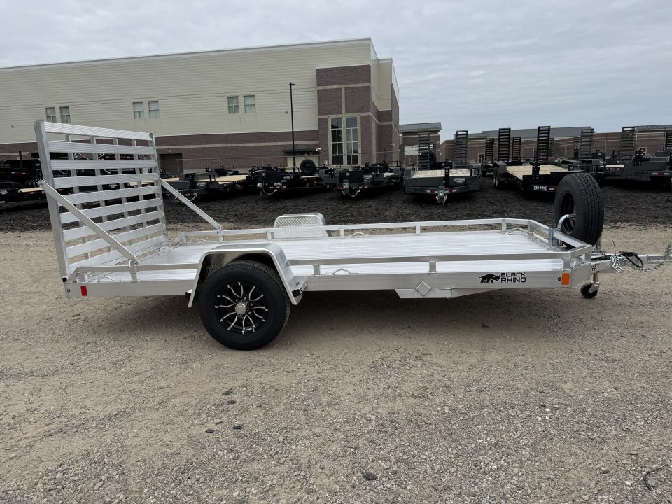 New 2026 Black Rhino LPS8114A-5 Utility Trailer
