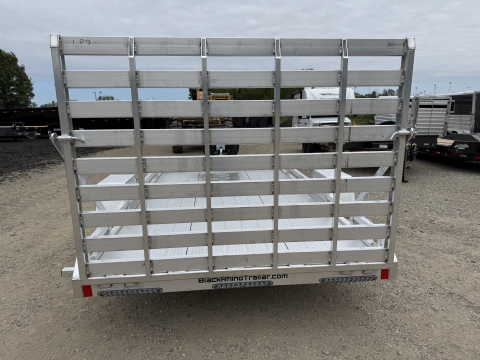 New 2026 Black Rhino LPS8114A-5 Utility Trailer