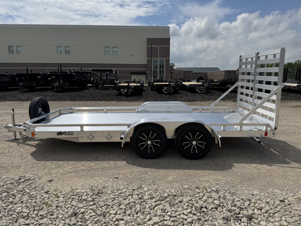 New 2026 Black Rhino LPT8116A Utility Trailer
