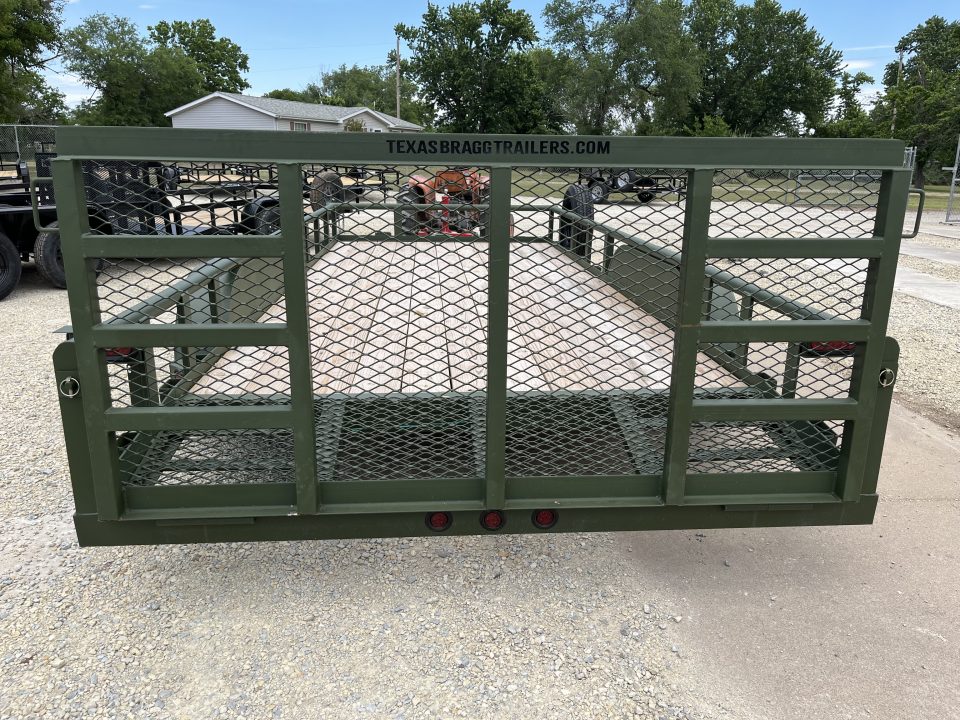 New 2025 Texas Bragg Trailers 83"x18' Dovetail Utility Trailer