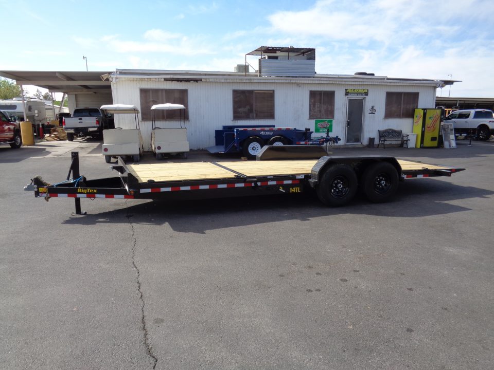 New 2027 Big Tex Trailers * 14TL-22 * 22Ft 14k Heavy Duty Tilt Bed 14k Equipment Trailer w/ 6ft Front Stationary Deck