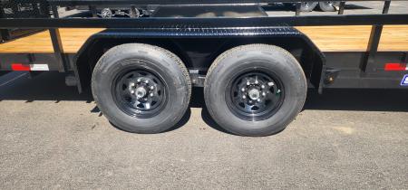 New 7x 20 Sure-Trac HD Tube Top Utility Trailer 14k