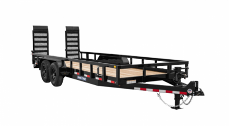New 7x 18 Sure-Trac HD Tube Top Utility Trailer 14k