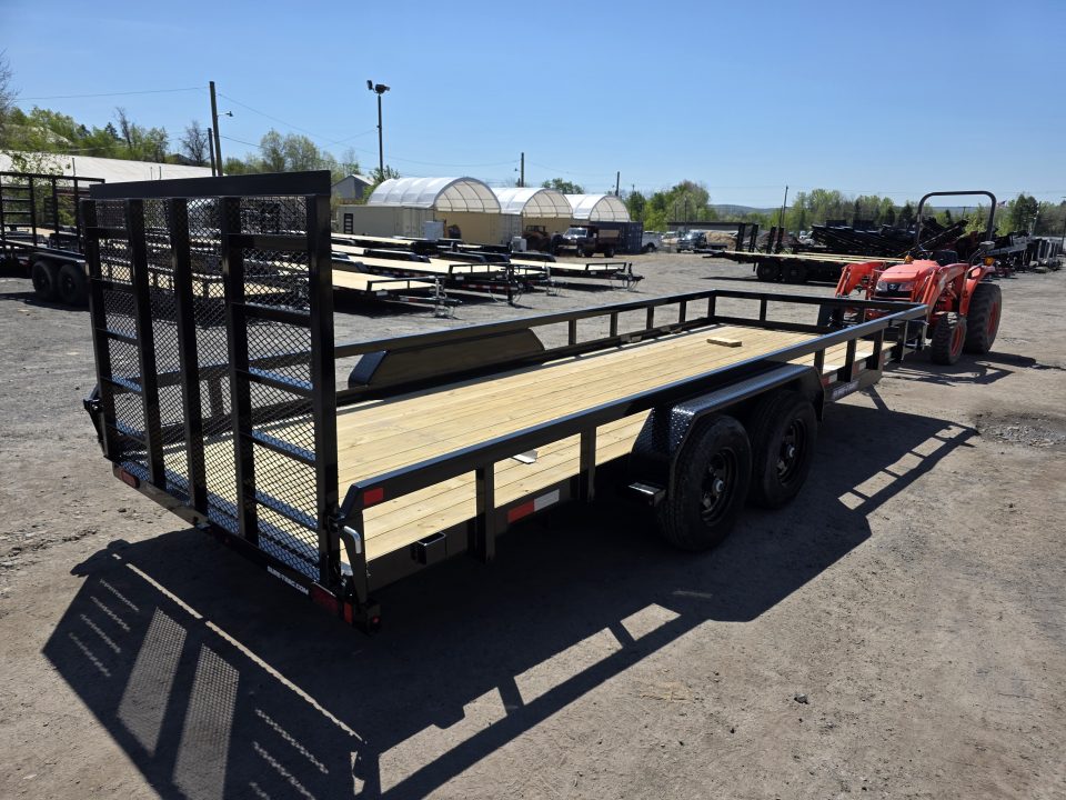 New 2026 Sure-Trac 7X20 10K - TUBE TOP Utility Trailer