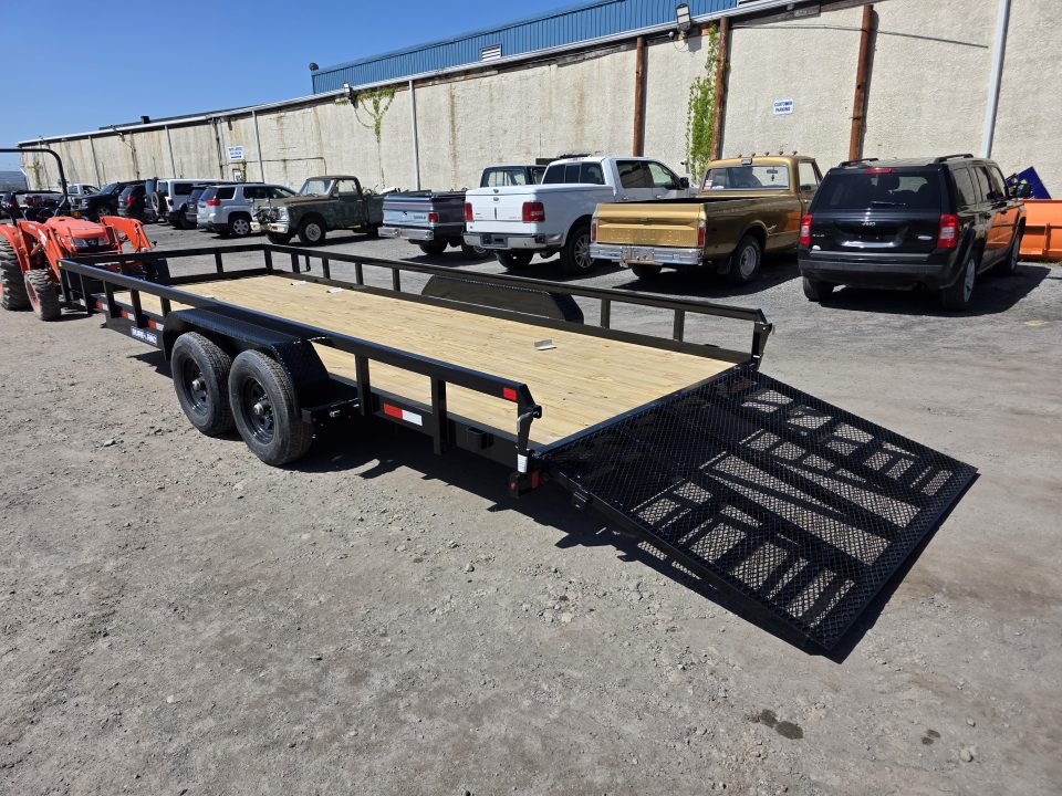 New 2026 Sure-Trac 7X20 10K - TUBE TOP Utility Trailer