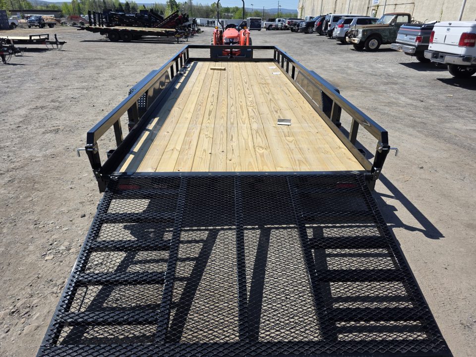 New 2026 Sure-Trac 7X20 10K - TUBE TOP Utility Trailer