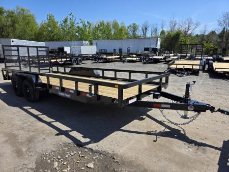 New 2026 Sure-Trac 7X20 10K - TUBE TOP Utility Trailer