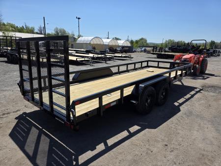 New 2026 Sure-Trac 7X20 10K - TUBE TOP Utility Trailer
