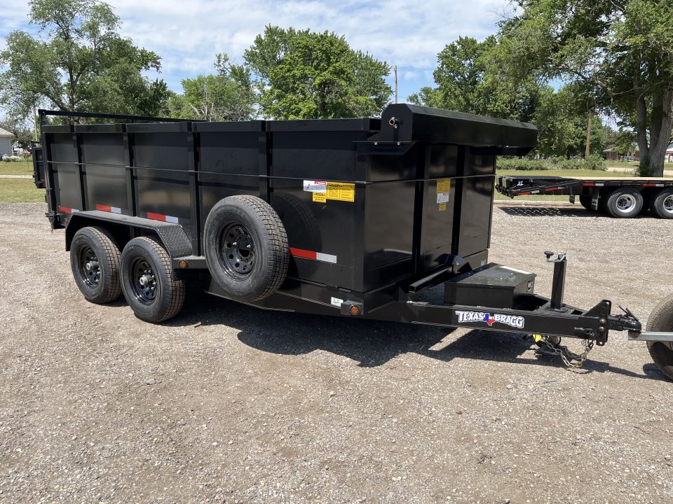 New 2026 Texas Bragg Trailers 7x14 Dump Trailer