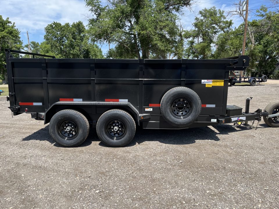 New 2026 Texas Bragg Trailers 7x14 Dump Trailer
