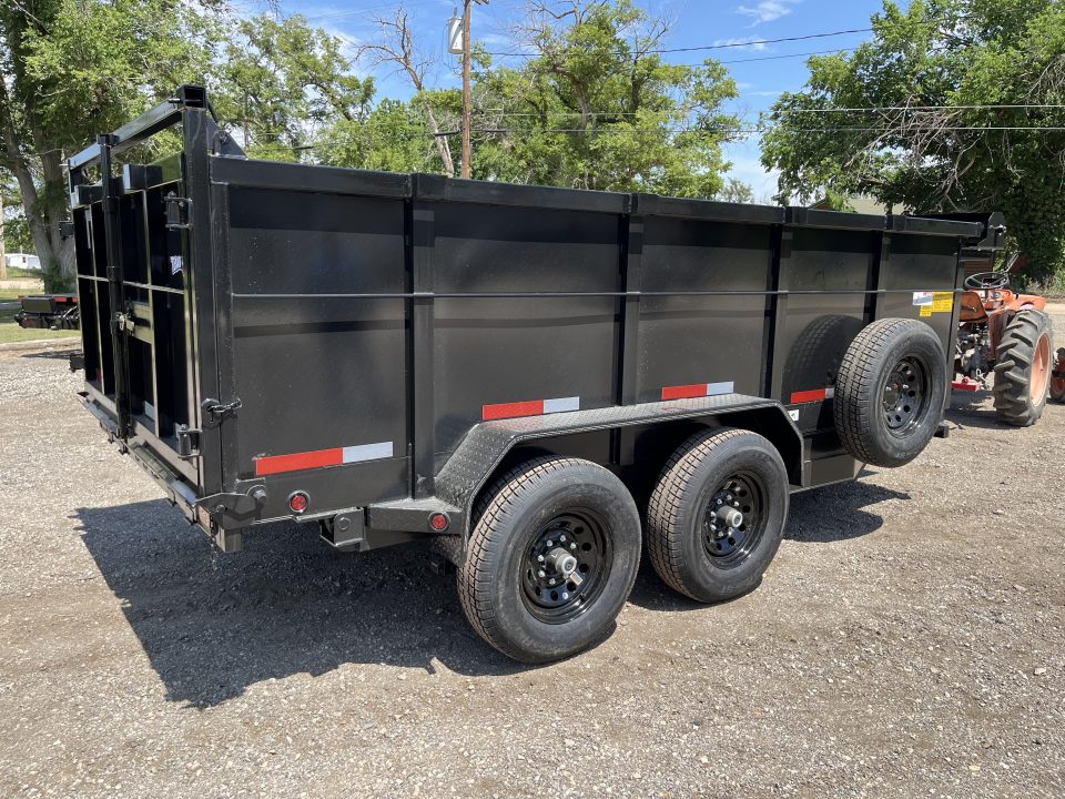 New 2026 Texas Bragg Trailers 7x14 Dump Trailer