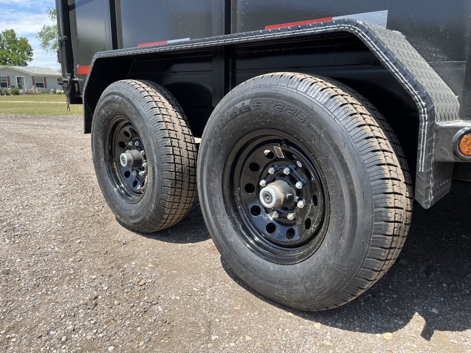 New 2026 Texas Bragg Trailers 7x14 Dump Trailer