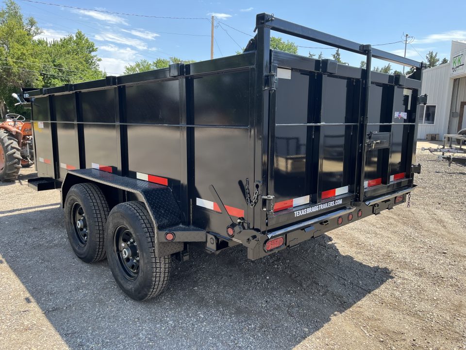New 2026 Texas Bragg Trailers 7x14 Dump Trailer