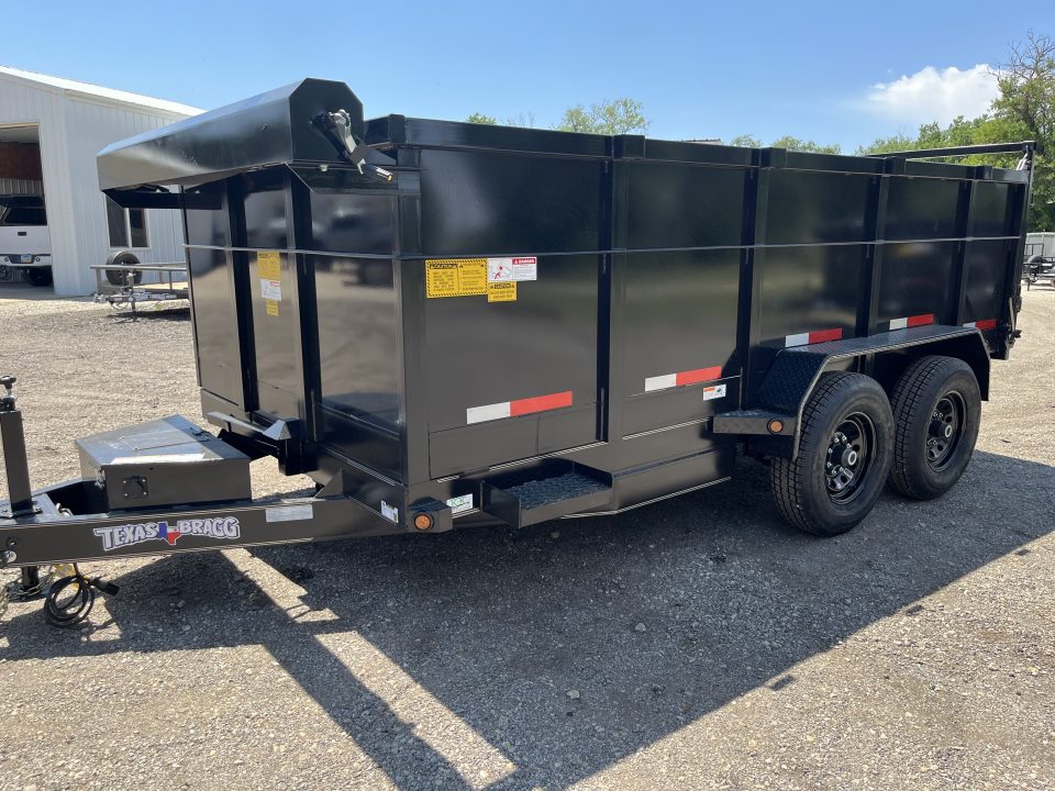 New 2026 Texas Bragg Trailers 7x14 Dump Trailer