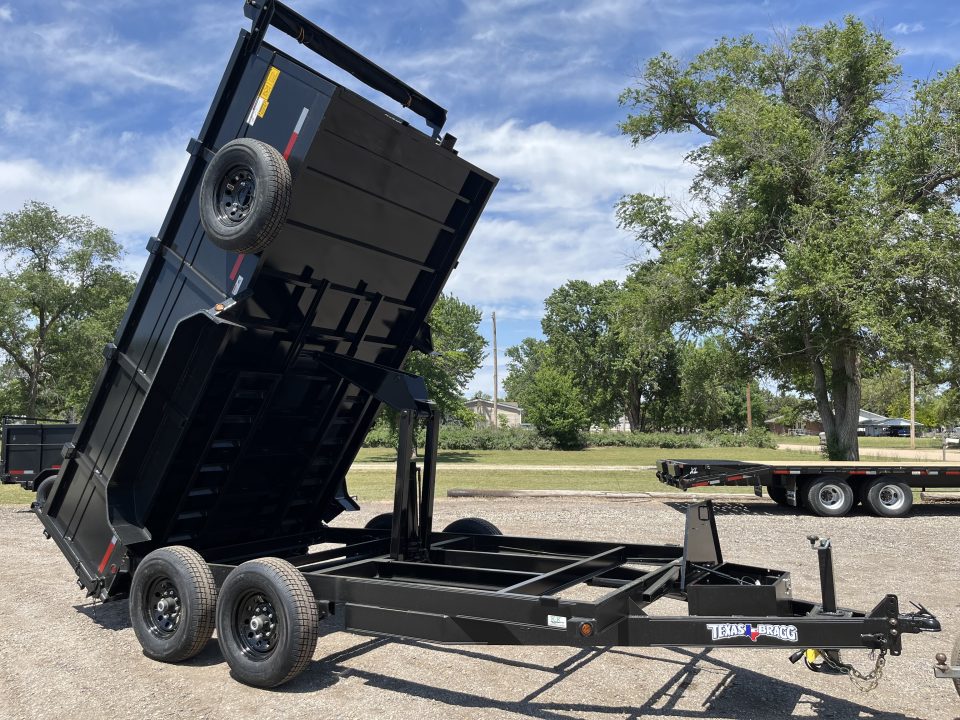 New 2026 Texas Bragg Trailers 7x14 Dump Trailer