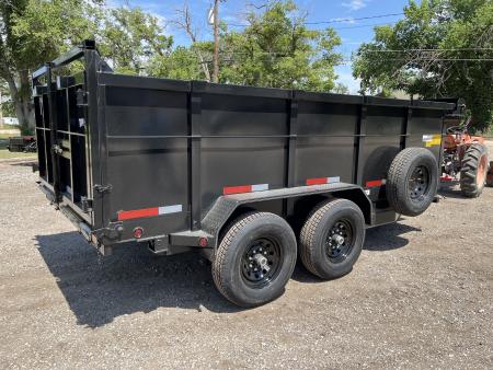 New 2026 Texas Bragg Trailers 7x14 Dump Trailer