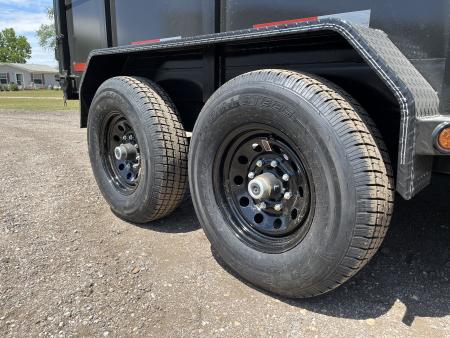 New 2026 Texas Bragg Trailers 7x14 Dump Trailer