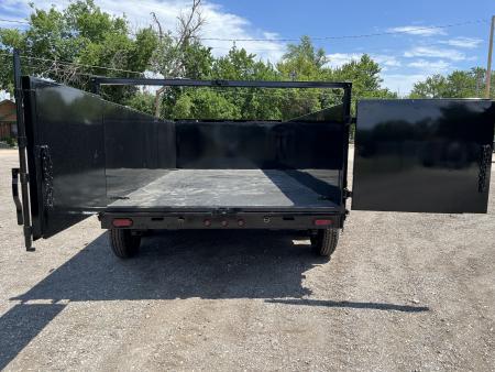 New 2026 Texas Bragg Trailers 7x14 Dump Trailer