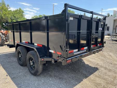 New 2026 Texas Bragg Trailers 7x14 Dump Trailer