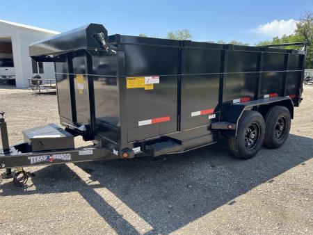 New 2026 Texas Bragg Trailers 7x14 Dump Trailer