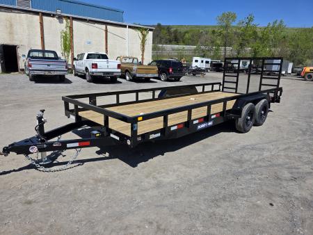 New 2026 Sure-Trac 7X20 10K - TUBE TOP Utility Trailer