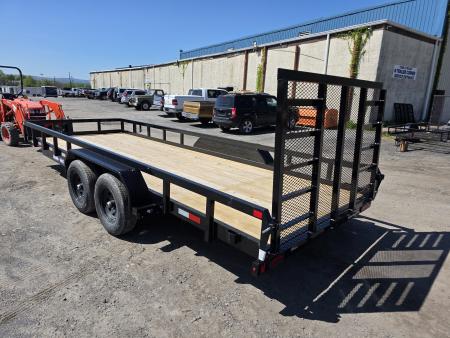New 2026 Sure-Trac 7X20 10K - TUBE TOP Utility Trailer