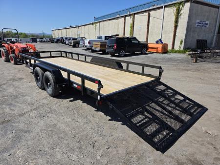 New 2026 Sure-Trac 7X20 10K - TUBE TOP Utility Trailer