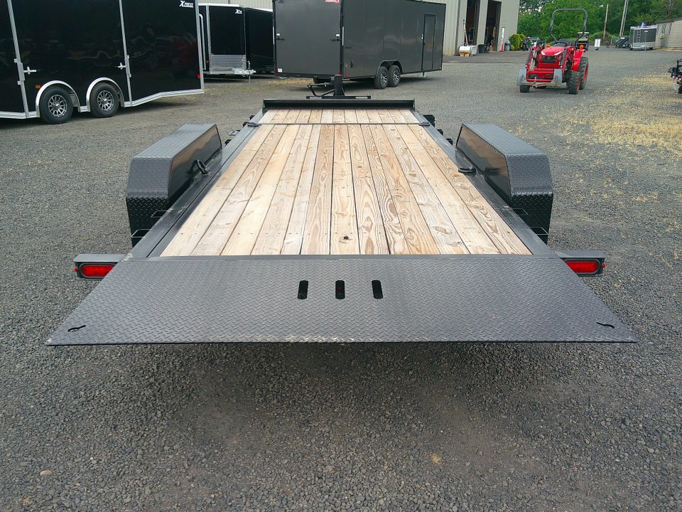 New 2025 Sure-Trac 7x16+4 17.6K Equipment Trailer