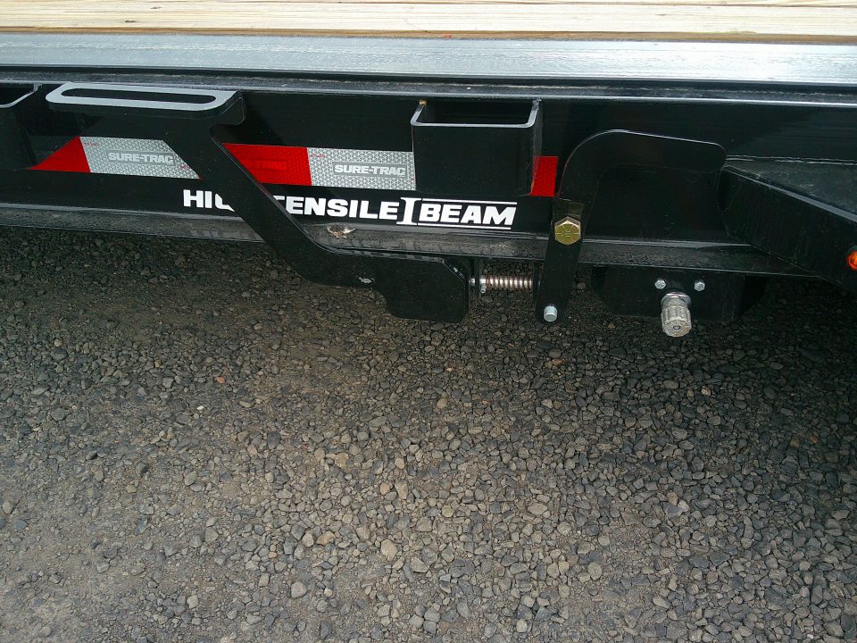 New 2025 Sure-Trac 7x16+4 17.6K Equipment Trailer