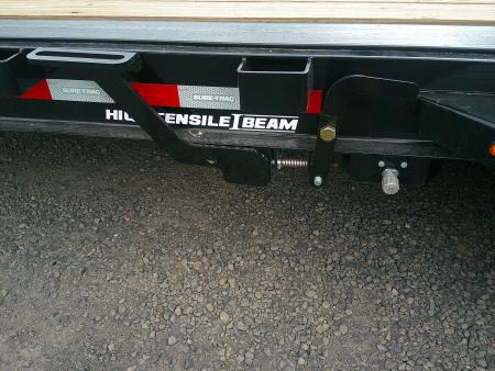 New 2025 Sure-Trac 7x16+4 17.6K Equipment Trailer