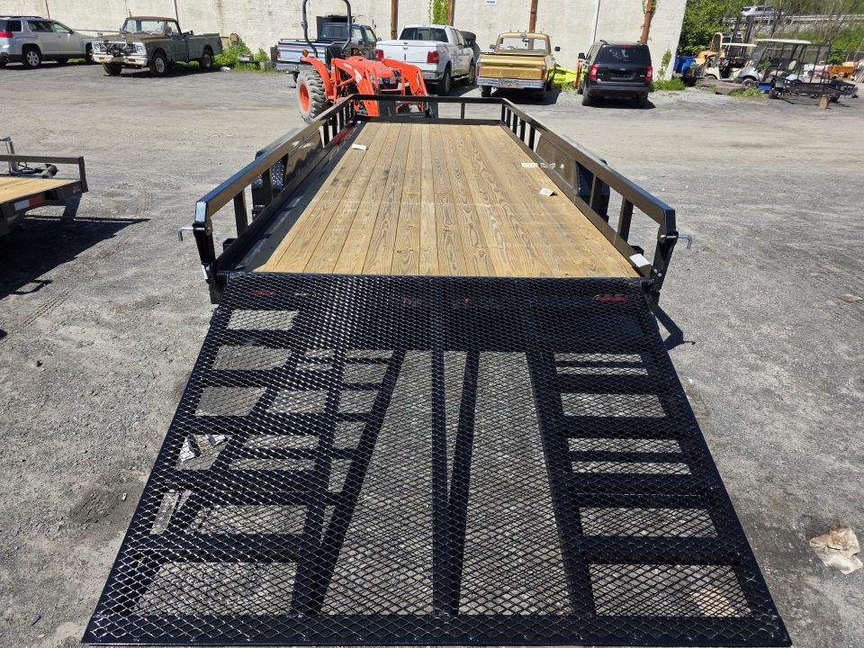 New 2026 Sure-Trac 7X20 10K - TUBE TOP Utility Trailer